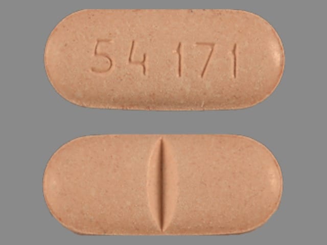 Imprint 54 171 - oxcarbazepine 600 mg