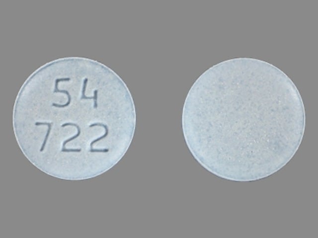 Image 1 - Imprint 54 722 - ropinirole 5 mg