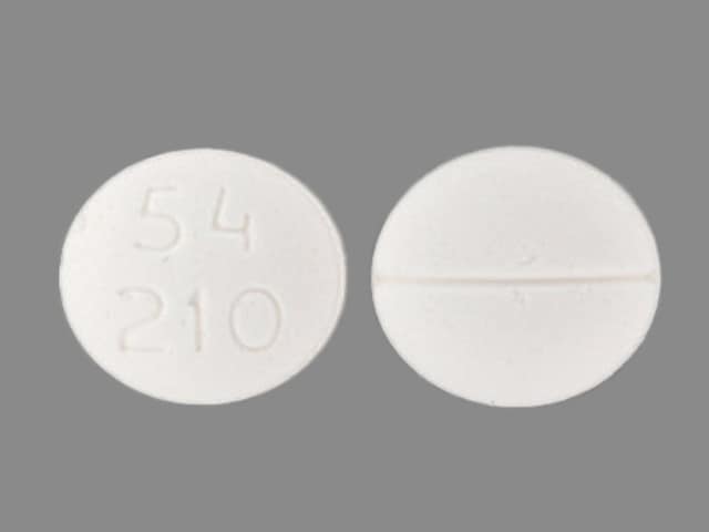 Imprint 54 210 - methadone 5 mg