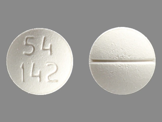 Imprint 54 142 - methadone 10 mg