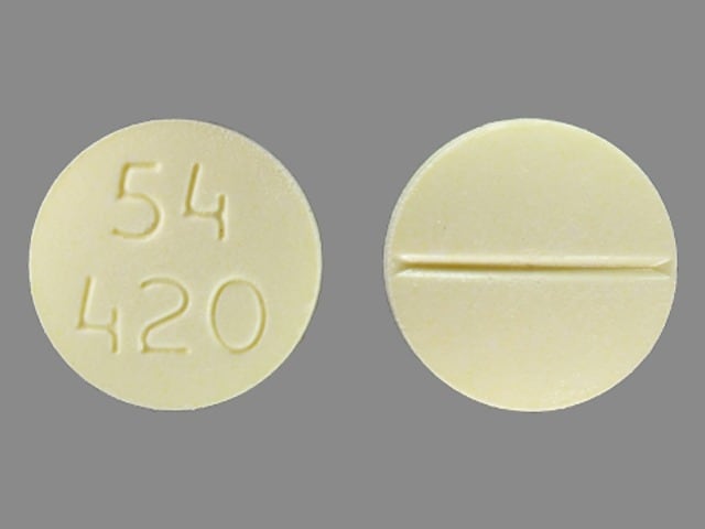 Image 1 - Imprint 54 420 - mercaptopurine 50 mg