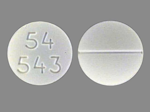 Image 1 - Imprint 54 543 - Roxicet 325 mg / 5 mg