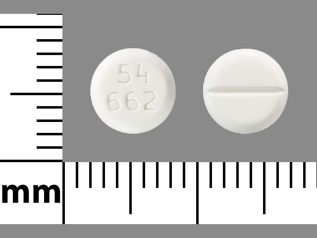 Imprint 54 662 - dexamethasone 2 mg