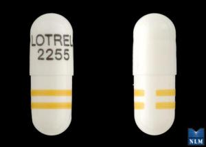 Imprint LOTREL 2255 - Lotrel 2.5 mg / 10 mg