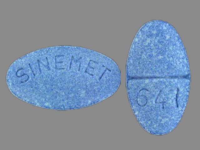 Imprint SINEMET 647 - Sinemet 10 mg / 100 mg