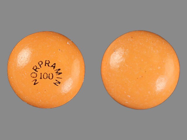 Image 1 - Imprint NORPRAMIN 100 - Norpramin 100 mg