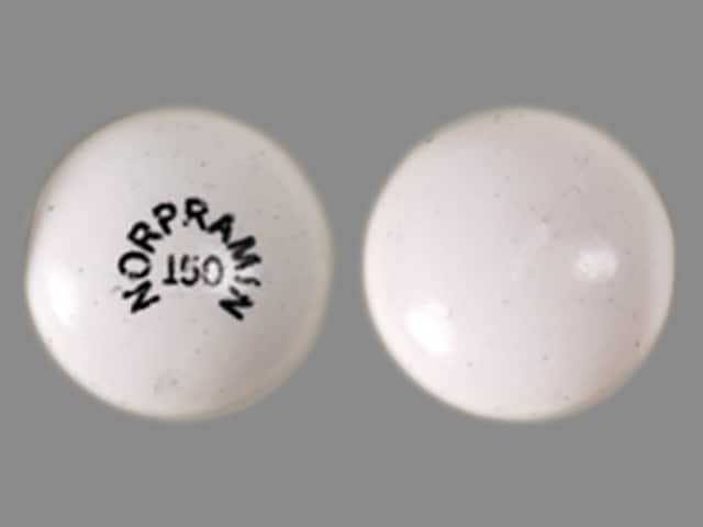Image 1 - Imprint NORPRAMIN 150 - Norpramin 150 mg