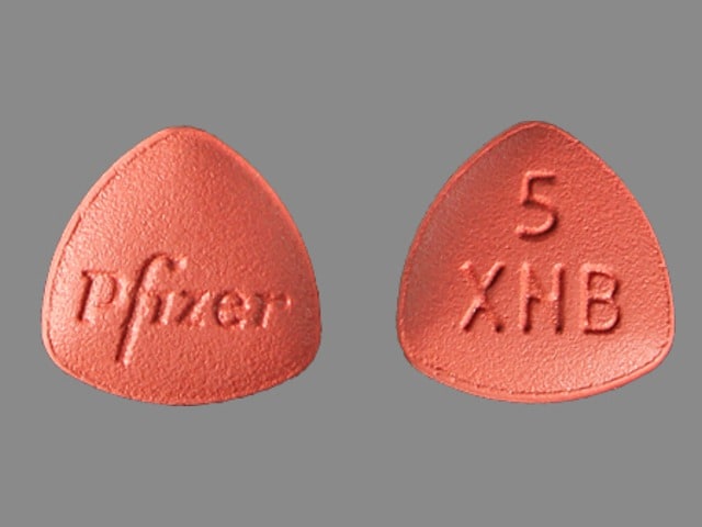 Imprint Pfizer 5 XNB - Inlyta 5 mg