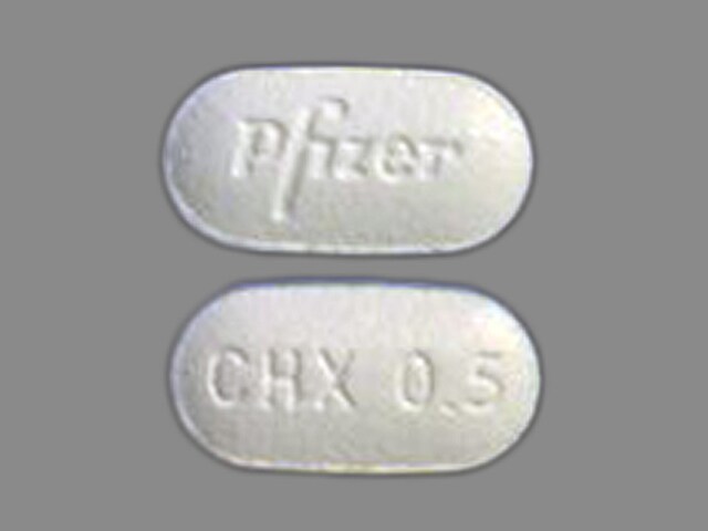 Imprint Pfizer CHX 0.5 - Chantix 0.5 mg