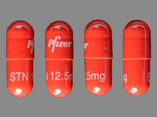 Imprint Pfizer STN 12.5 mg - Sutent 12.5 mg