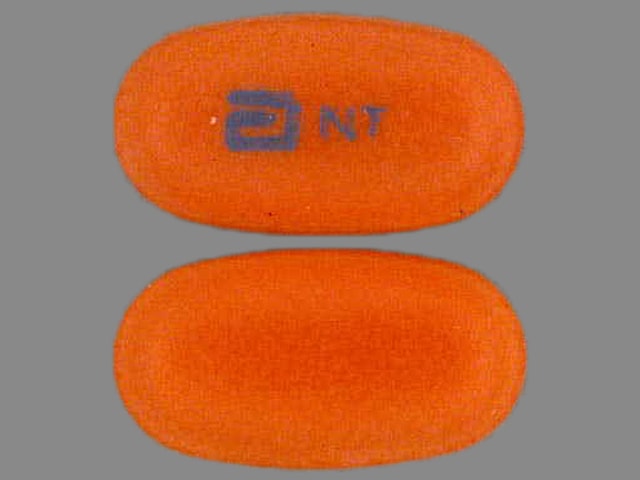 Imprint a NT - Depakote 125 mg