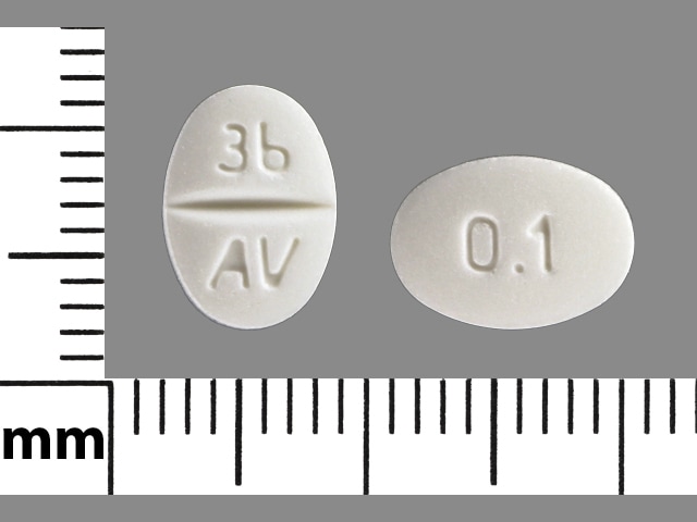 Imprint 0.1 36 AV - DDAVP 0.1 MG