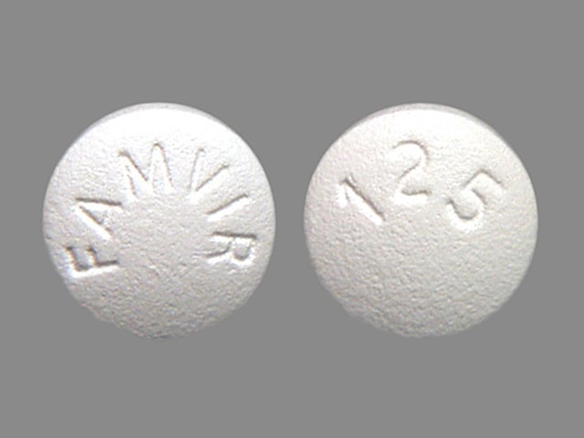 Imprint FAMVIR 125 - Famvir 125 mg