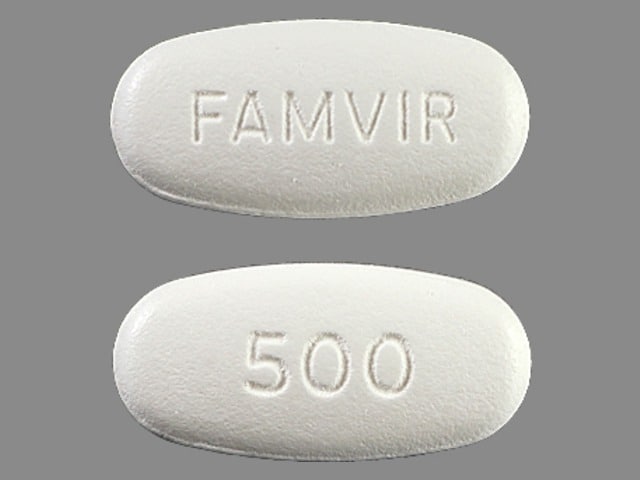 Imprint FAMVIR 500 - Famvir 500 mg