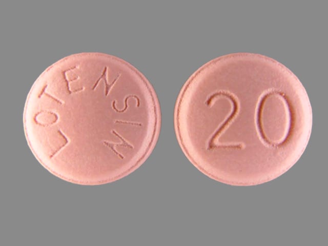 Image 1 - Imprint LOTENSIN 20 - Lotensin 20 mg