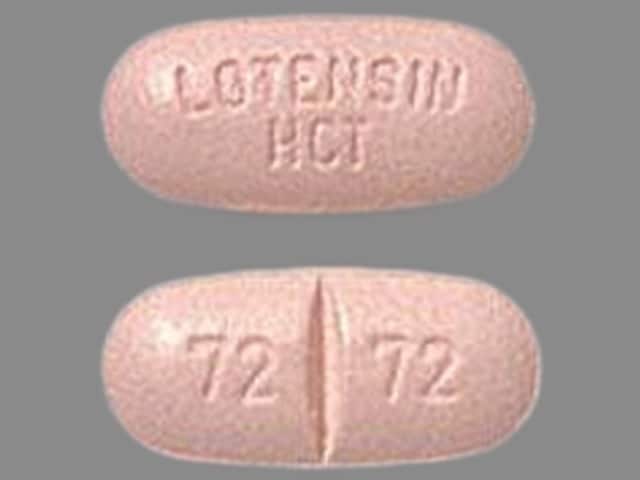 Image 1 - Imprint LOTENSIN HCT 72 72 - Lotensin HCT 10 mg / 12.5 mg