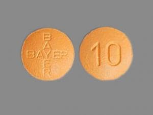Imprint BAYER BAYER 10 - Levitra 10 mg