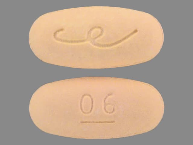 Image 1 - Imprint E 06 - Allegra 60 mg