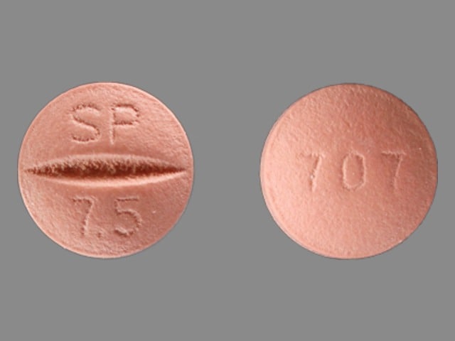 Image 1 - Imprint 707 SP 7.5 - Univasc 7.5 mg