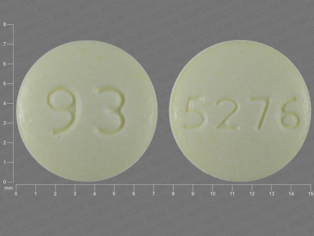 Image 1 - Imprint 93 5276 - dexmethylphenidate 5 mg