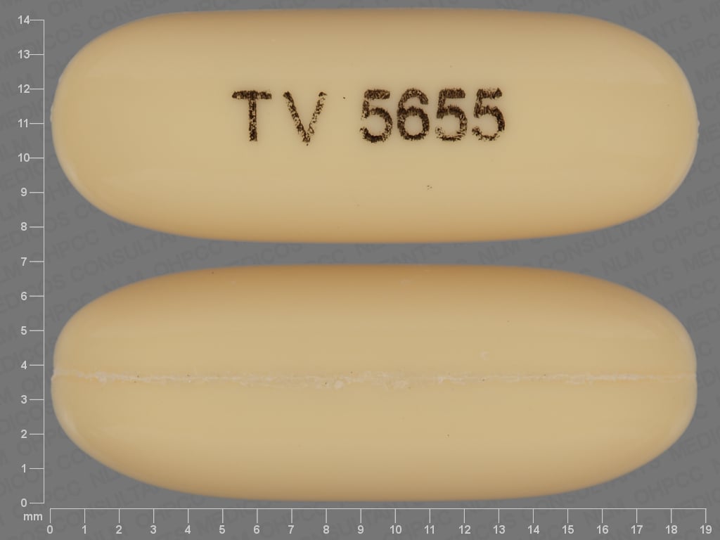 Imprint TV5655 - dutasteride 0.5 mg