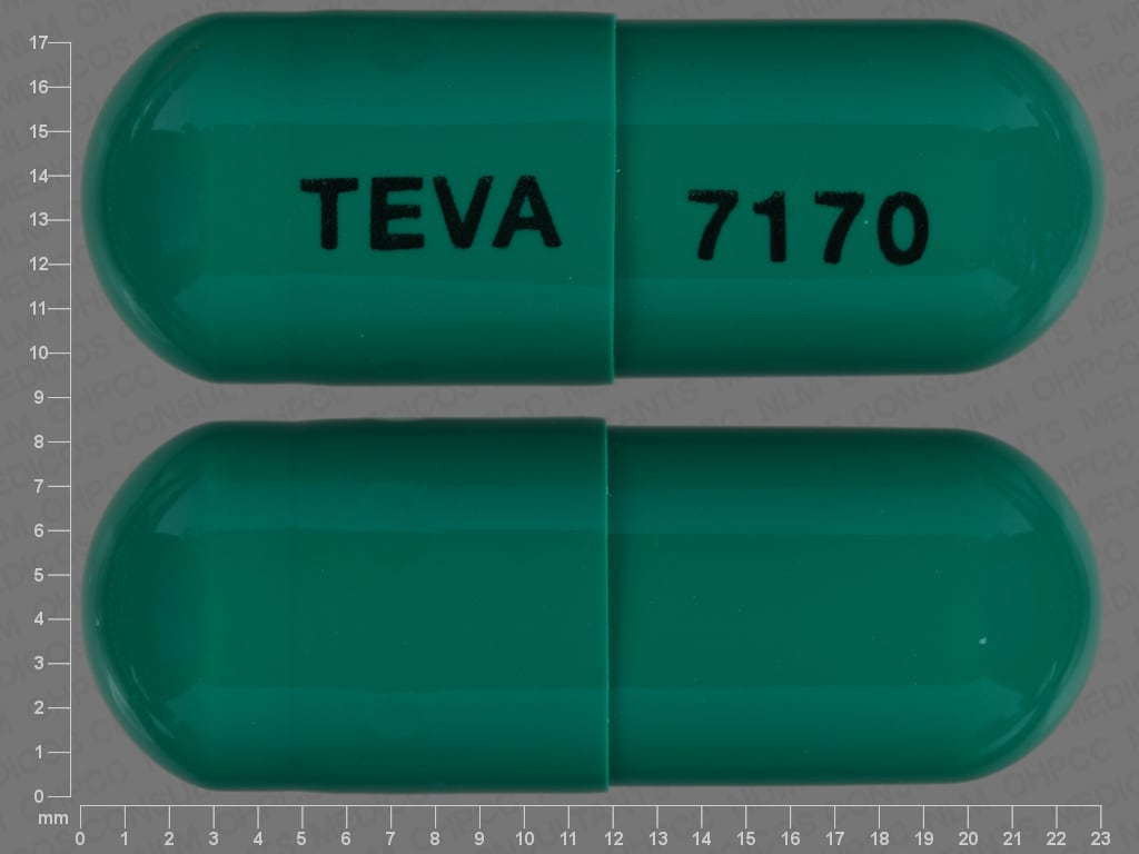 Image 1 - Imprint TEVA 7170 - celecoxib 400 mg