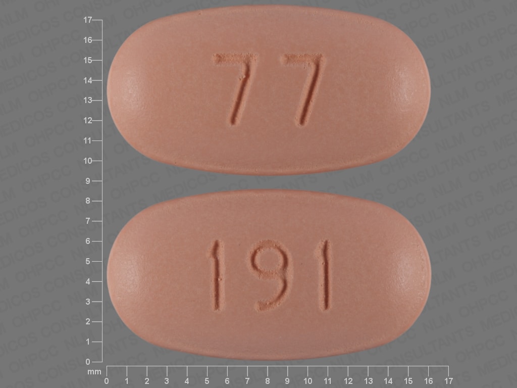 Image 1 - Imprint 191 77 - capecitabine 500 mg