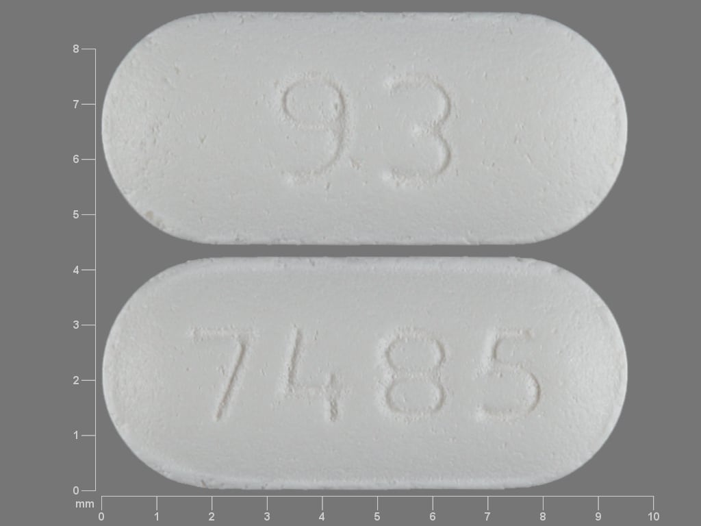 Imprint 93 7485 - granisetron 1 mg