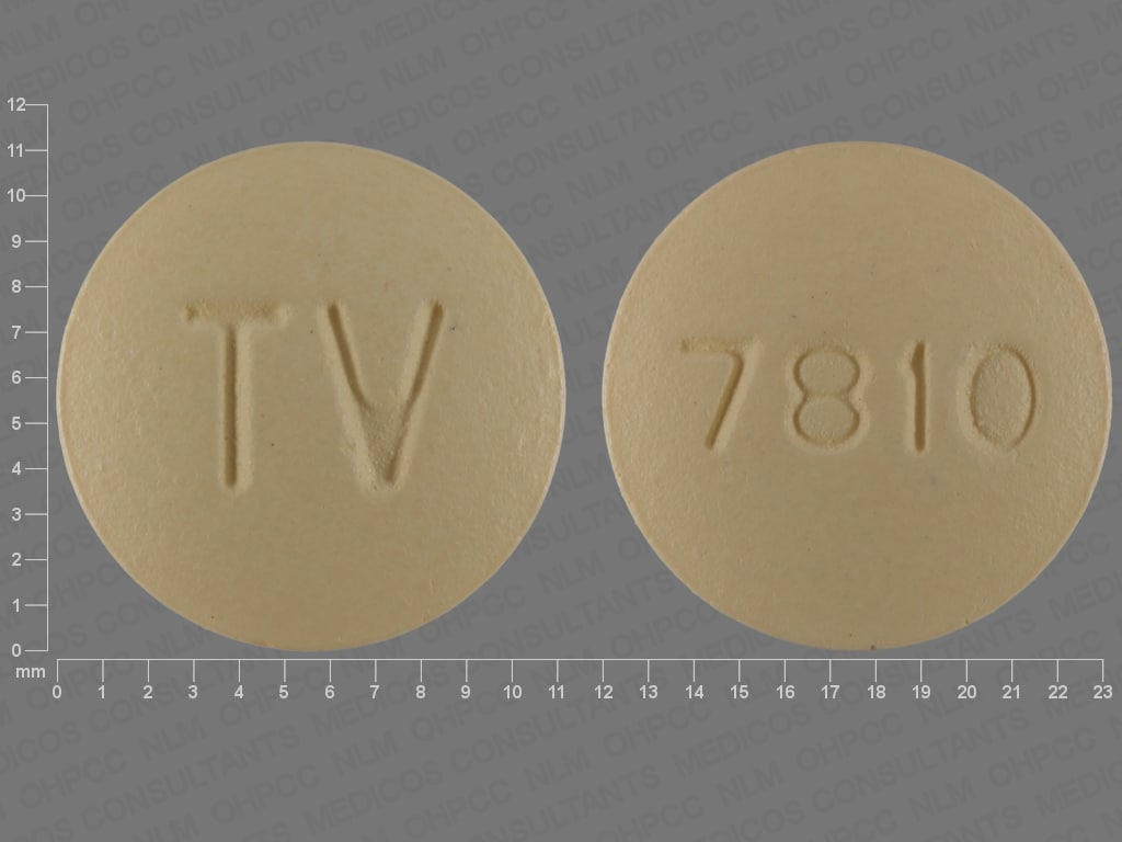 Imprint TV 7810 - amlodipine/hydrochlorothiazide/valsartan 10 mg / 12.5 mg / 160 mg