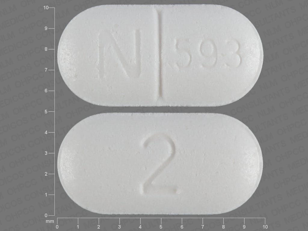 Imprint N 593 2 - doxazosin 2 mg