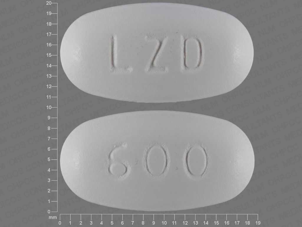 Imprint LZD 600 - linezolid 600 mg