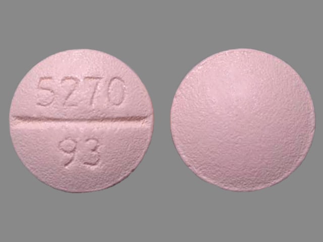 Imprint 5270 93 - bisoprolol 5 mg