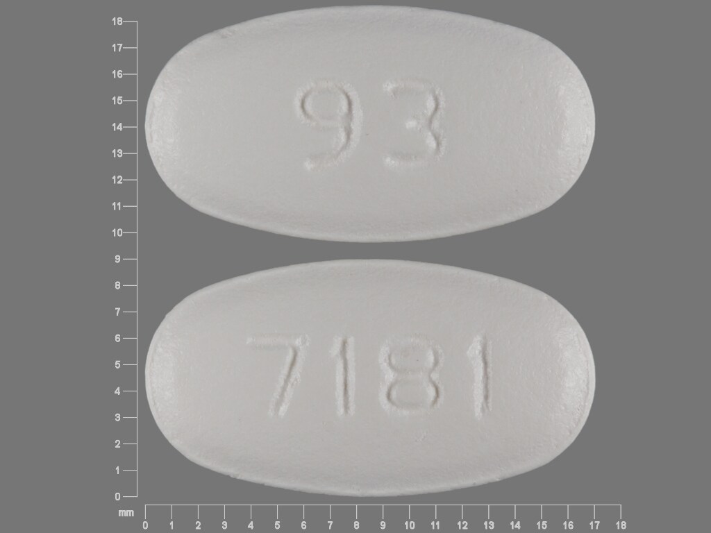 Imprint 7181 93 - ofloxacin 300 mg