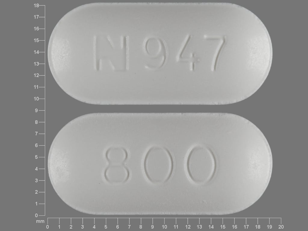 Image 1 - Imprint N947 800 - acyclovir 800 mg