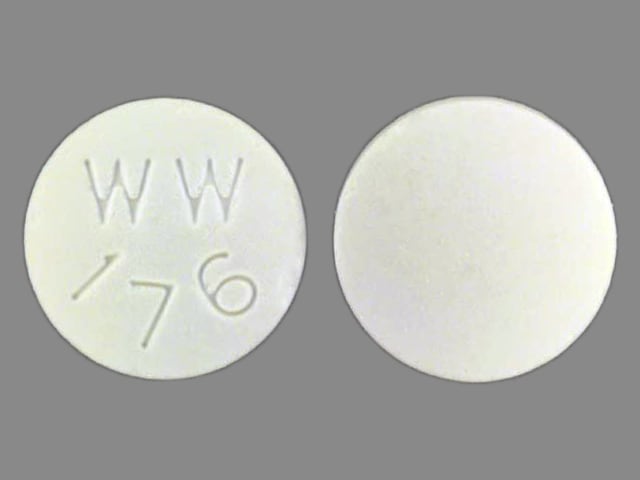 Imprint WW 176 - carisoprodol 350 mg