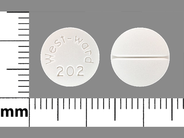 Image 1 - Imprint West-ward 202 - cortisone 25 mg