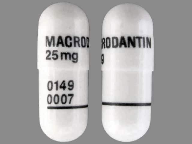 Image 1 - Imprint MACRODANTIN 25 mg 0149 0007 - Macrodantin 25 mg