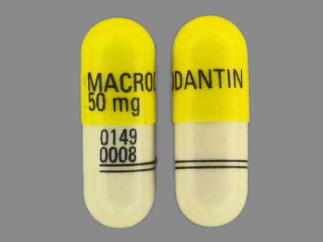 Image 1 - Imprint MACRODANTIN 50 mg 0149 0008 - Macrodantin 50 mg