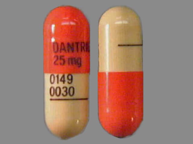 Image 1 - Imprint DANTRIUM 25 mg 0149 0030 - Dantrium 25 mg