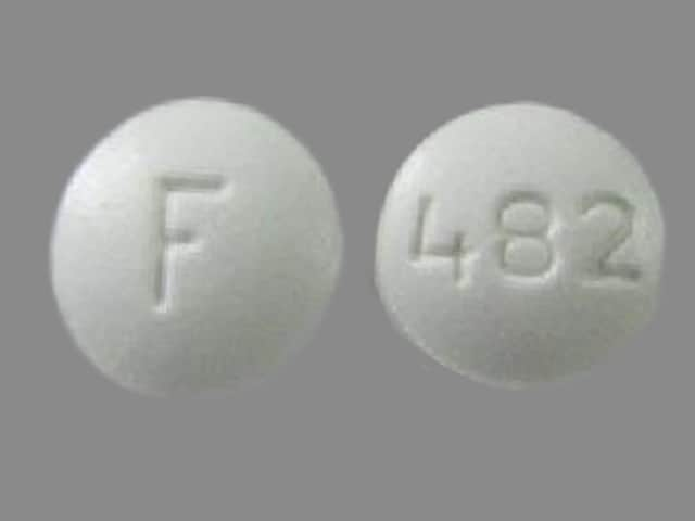 Image 1 - Imprint F 482 - methscopolamine 2.5 mg