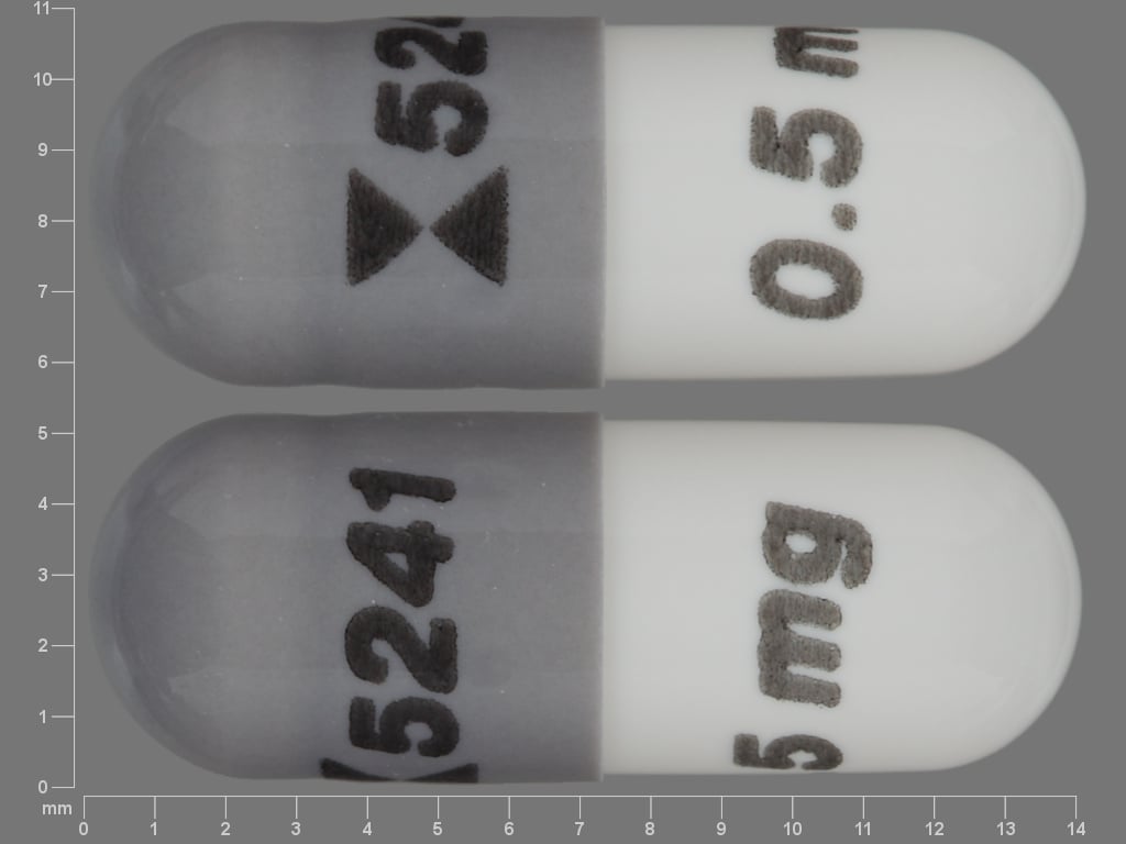 Imprint Logo 5241 0.5 mg - anagrelide 0.5 mg