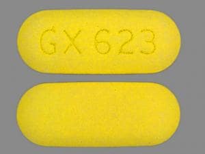 Imprint GX 623 - Ziagen 300 mg