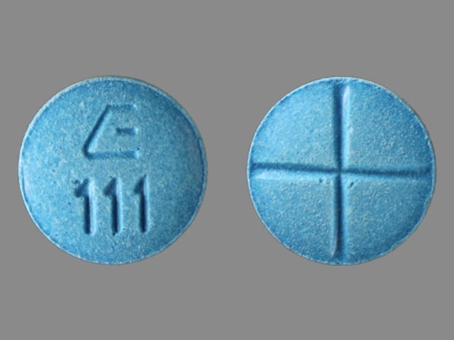 Image 1 - Imprint E 111 - amphetamine/dextroamphetamine 10 mg