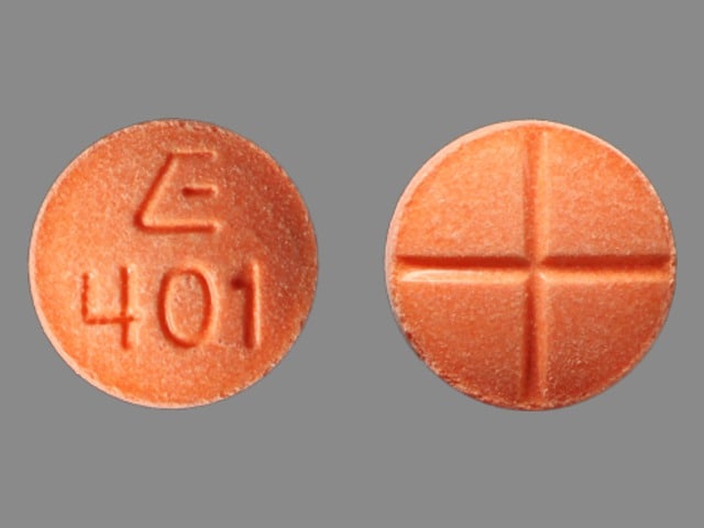 Pill Finder: E 401 Orange Round - Medicine.com