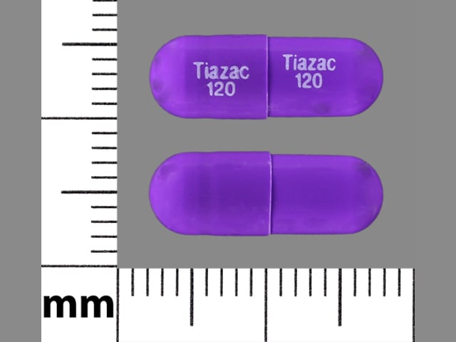 Image 1 - Imprint Tiazac 120 Tiazac 120 - Tiazac 120 mg