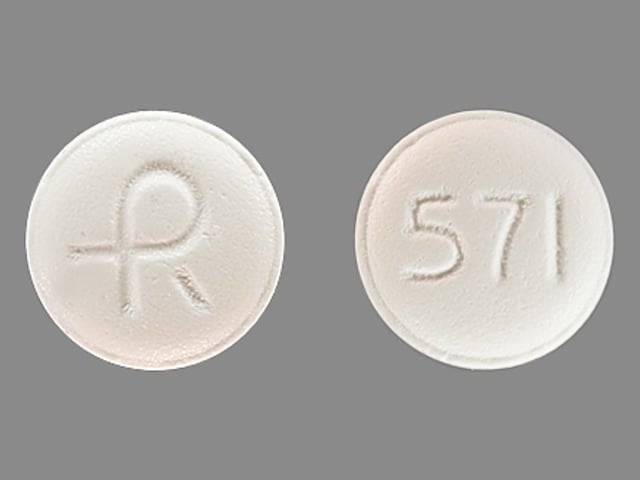 Imprint R 571 - indapamide 2.5 mg