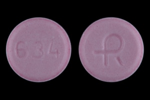 Pill Finder: R 634 Pink Round - Medicine.com