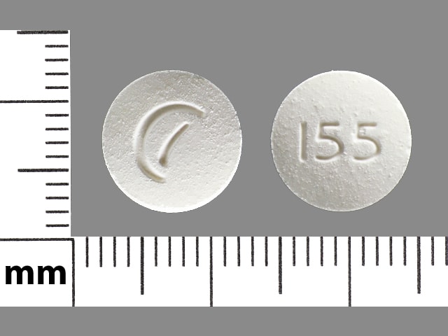 Logo (Actavis) 155 - Buprenorphine Hydrochloride and Naloxone Hydrochloride (Sublingual)