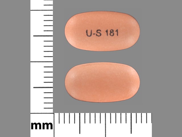 Image 1 - Imprint U-S 181 - divalproex sodium 250 mg