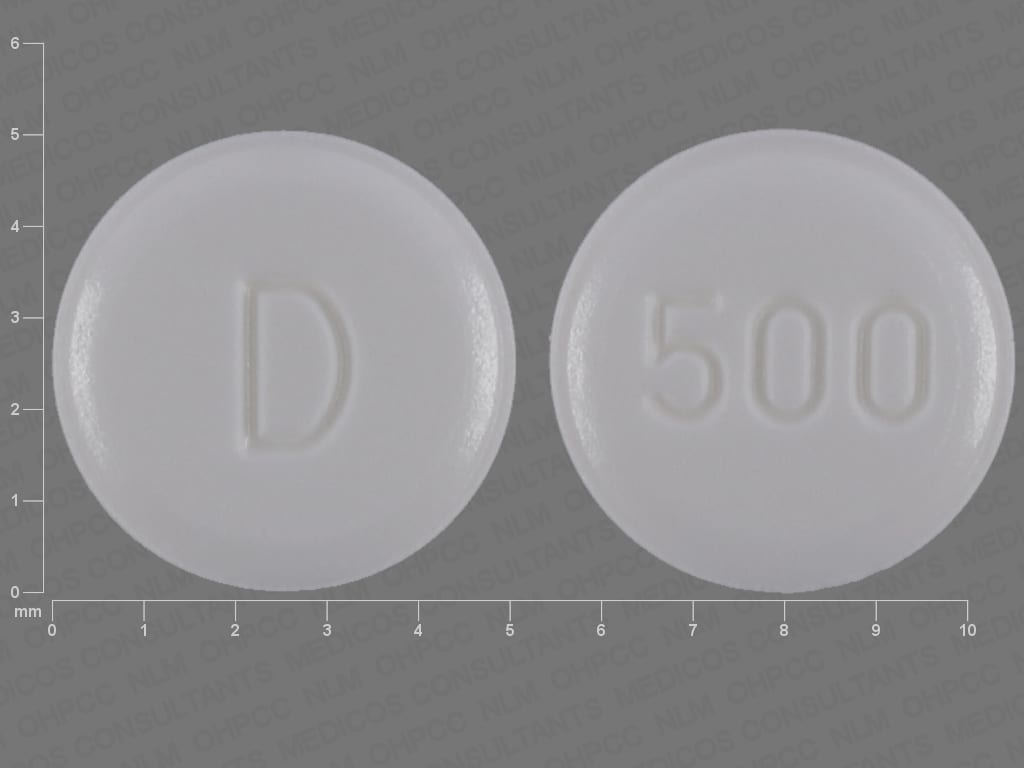 Imprint D 500 - Daliresp 500 mcg